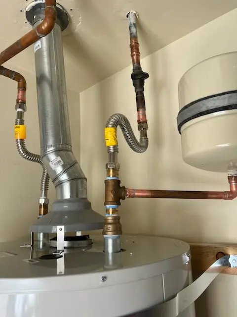 Water heater installation and plumbing repair in Essex Junction