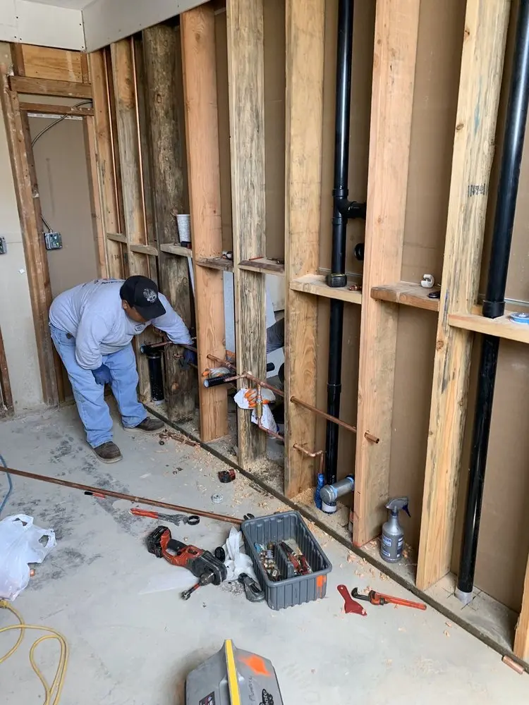 Commercial rough-in plumbing for Commercial Plumbing in Essex Junction